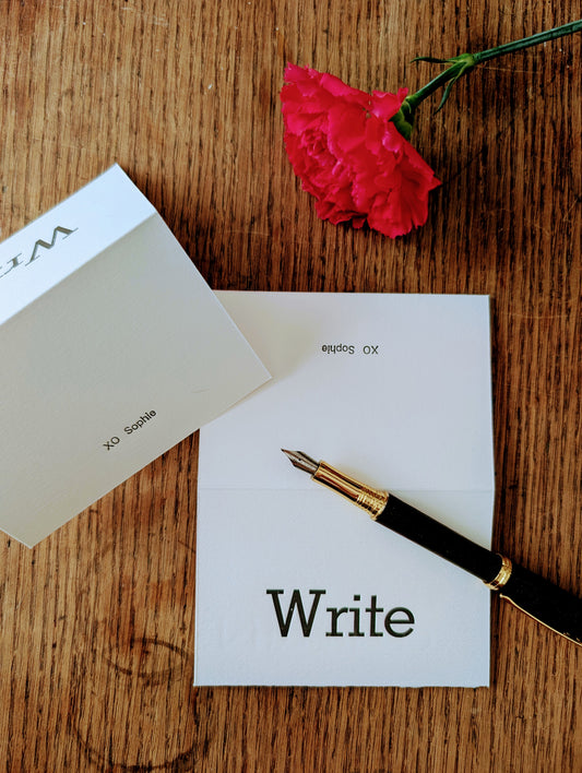 Write Notecard Set